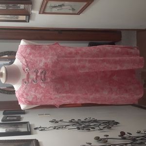 MICHEAL KORS PINK TOP